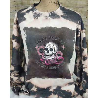 Relax We’re All Crazy Sweatshirt Hoodie For Halloween Gift Ideas