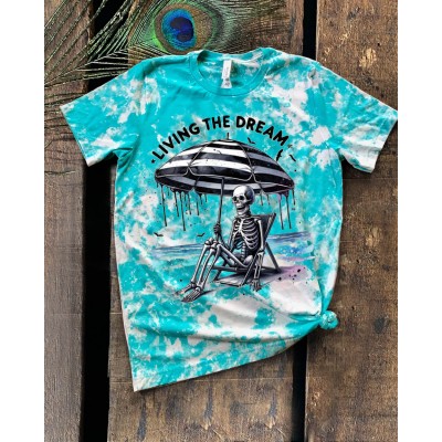 Halloween Beachy Dream Skeleton Vintage Sweatshirt Hoodie For Gift Ideas