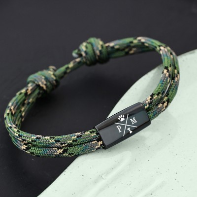Personalised Men's Bead Bracelet For Pet Lovers Gift Ideas