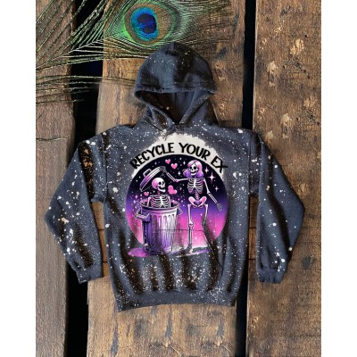 Recycle Your Ex Vintage Sweatshirt Hoodie For Halloween Gift Ideas