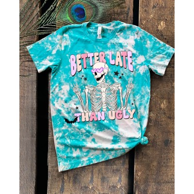 Better Late Than Ugly Vintage Sweatshirt Hoodie For Halloween Gift Ideas