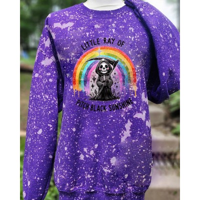 Pitch Black Sunshine Sweatshirt Hoodie For Halloween Gift Ideas
