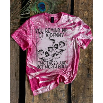 Halloween You Remind Me Of a Penny Two Faced And Not Worth Much Sweatshirt Hoodie For Gift Ideas