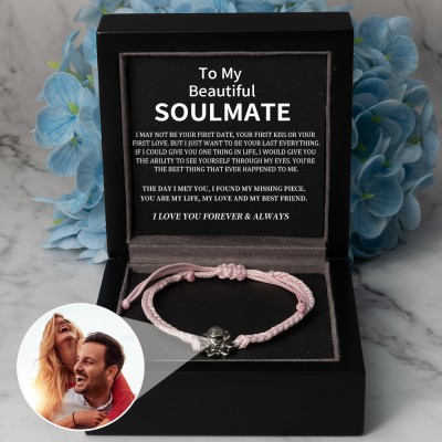 Personalised Photo Projection Bracelet Valentine's Day Anniversary Gift Ideas For Soulmate