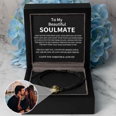 Personalised Photo Projection Bracelet Valentine's Day Anniversary Gift Ideas For Soulmate