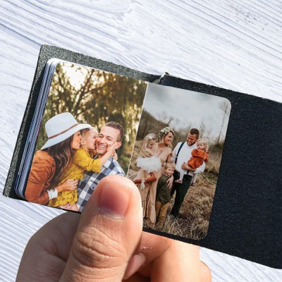 Personalised Handmade Photo Album Keychain For Family Christmas Gift Ideas