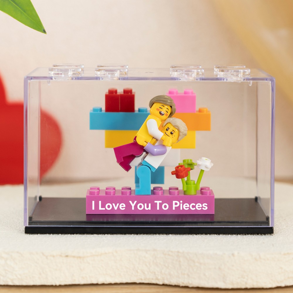 Personalisierte Paar-Minifiguren Als Valentinstagsgeschenk