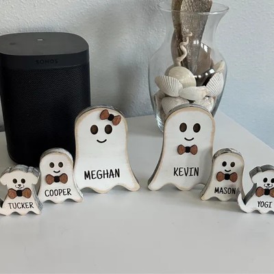 Personalisierte Geisterfamilie Unsere Boo Crew Halloween-Dekoration Geschenk