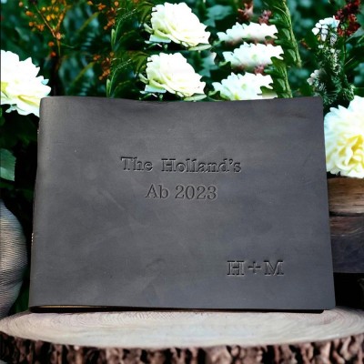 Unser Abenteuer Buch personalisiert Leder Fotoalbum für Valentinstag Jahrestag Geschenkideen