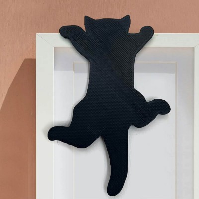 Halloween Lustige Schwarze Katze Tür Topper Home Corner Decor