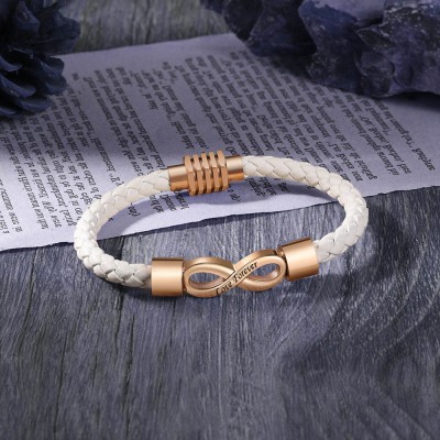 Personalisierte Paar Armband mit eingraviertem Text für Valentinstag Weihnachten Geschenkideen