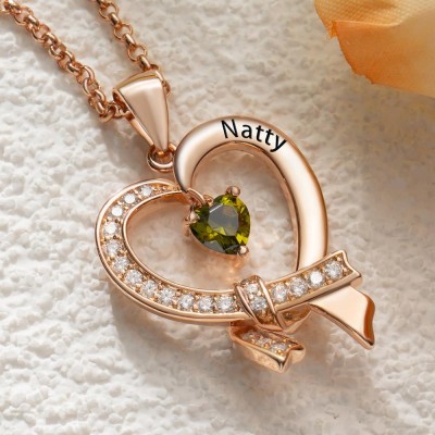 Personalisierte Herz-Halskette mit Benutzerdefinierten Eingravierten Namen Schmuck Geschenk für ihre Frau