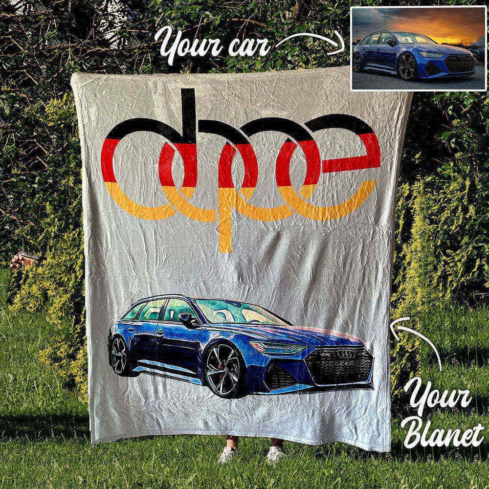 Couverture polaire de voiture Dope personnalisée pour la Saint-Valentin