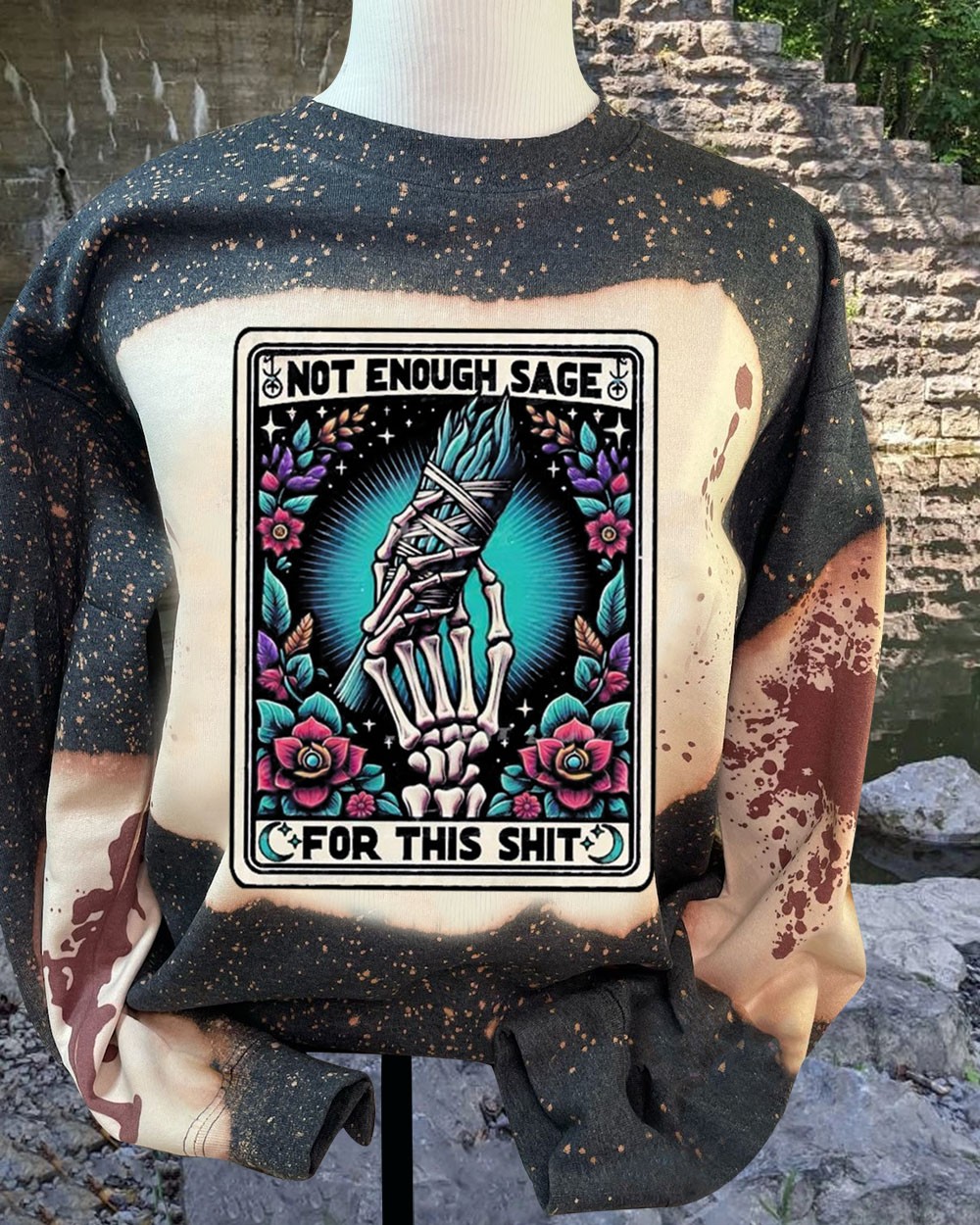 Drôle Tarot Assez Sage Sorcière Vintage Sweat À Capuche Pour Halloween Idées Cadeaux