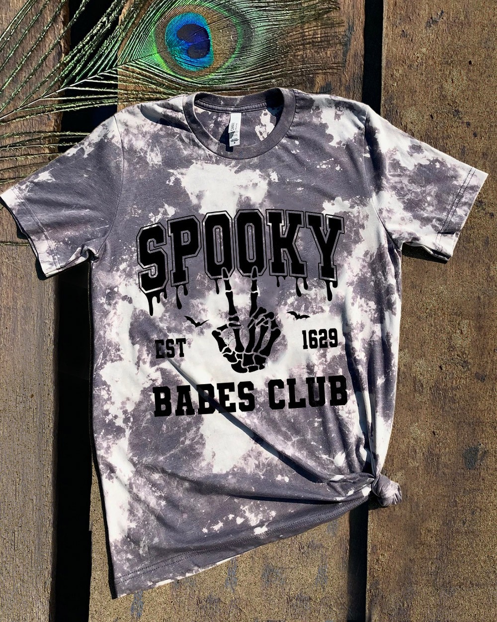 Sweat à capuche vintage Spooky Babes Club Witchy pour les idées cadeaux d'Halloween