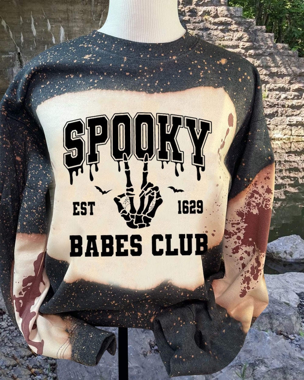 Halloween Spooky Babes Club Witchy vintage Sweat à capuche pour idées cadeaux