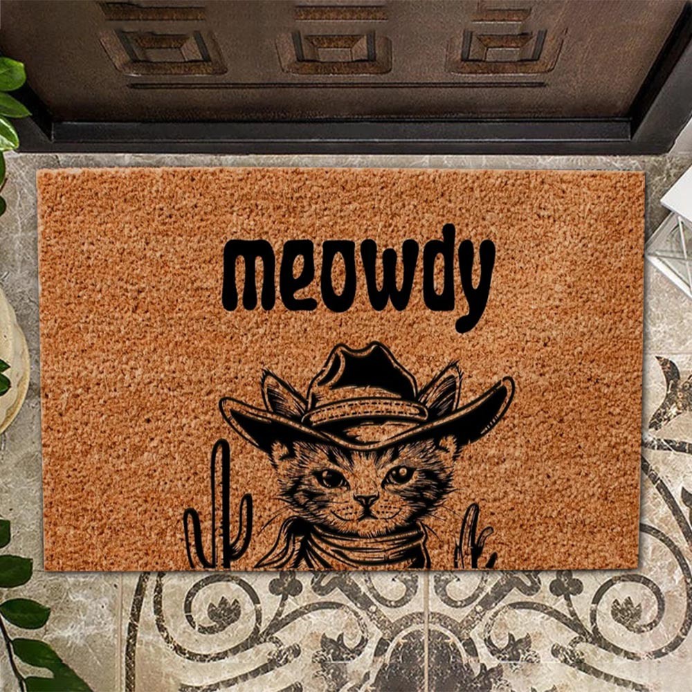 Paillasson personnalisé pour chien, chat, animal de compagnie, pendaison de crémaillère, cadeau pour une nouvelle maison