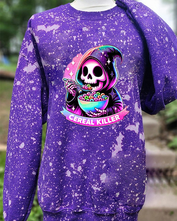 Sweat à capuche Cereal Killer Reaper pour des idées cadeaux