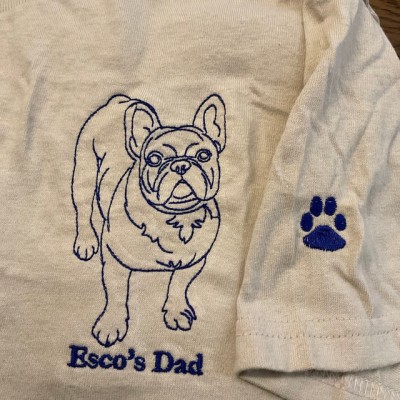 Sweat-shirt personnalisé brodé de portrait d’animal de compagnie pour les cadeaux d’amoureux des animaux de compagnie