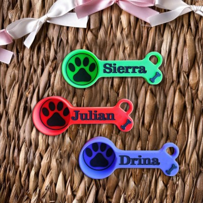 Pelle à nourriture personnalisée pour animaux de compagnie avec des noms d’animaux pour les amoureux des animaux Idées cadeaux