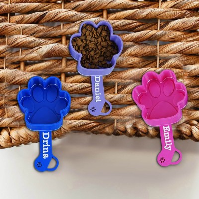 Pelle à nourriture personnalisée pour animaux de compagnie avec des noms d’animaux pour les amoureux des animaux Idées cadeaux