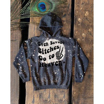 Sweat à capuche Halloween Even Savage pour des idées cadeaux