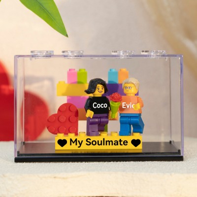 Figurines Miniatures de Couple Personnalisées Cadeau pour la Saint-Valentin
