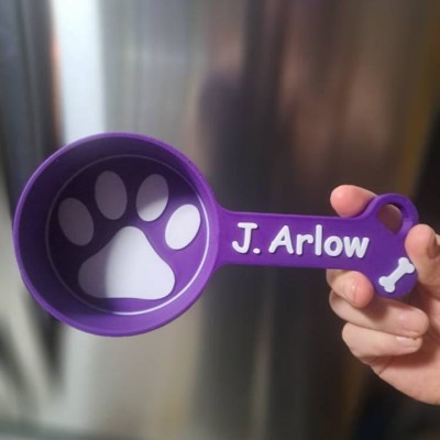 Pelle à nourriture personnalisée pour animaux de compagnie avec des noms d’animaux pour les amoureux des animaux Idées cadeaux