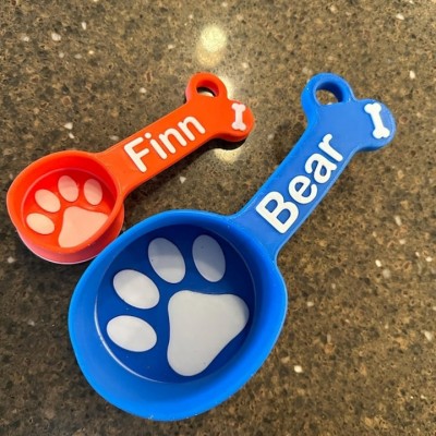 Pelle à nourriture personnalisée pour animaux de compagnie avec des noms d’animaux pour les amoureux des animaux Idées cadeaux