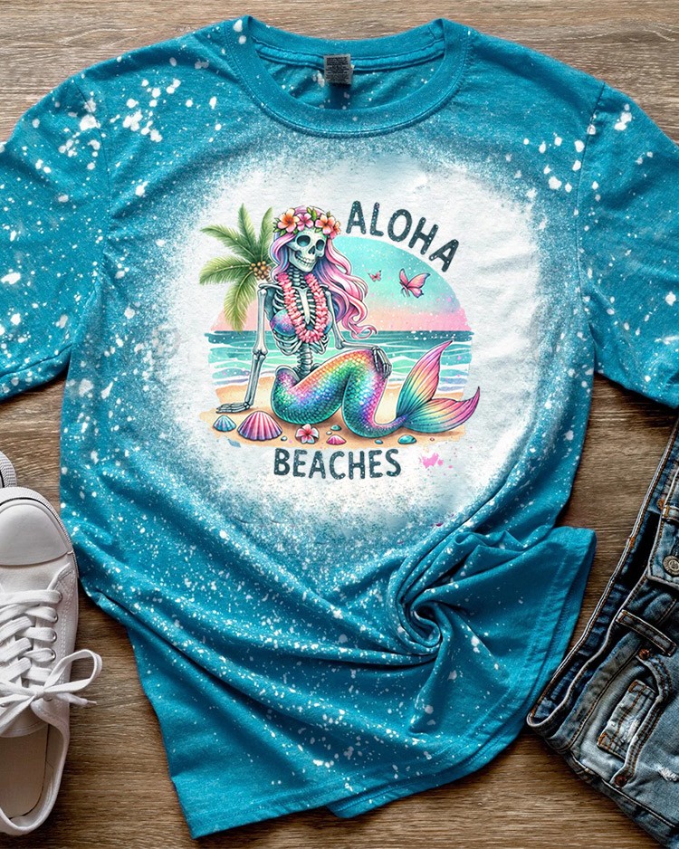 Halloween Aloha Beaches Sweatshirt Hoodie For Gift Ideas