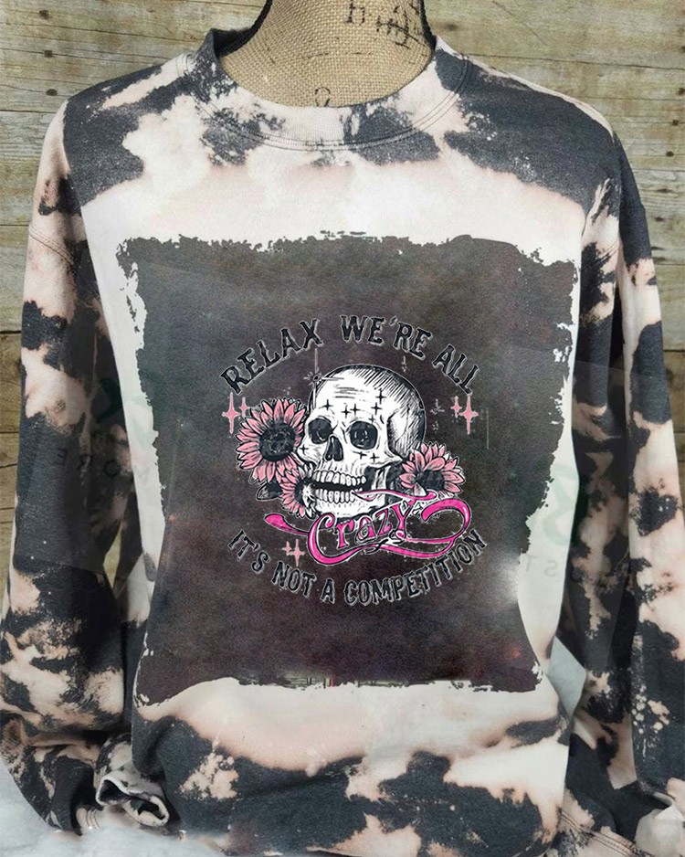 Relax We’re All Crazy Sweatshirt Hoodie For Halloween Gift Ideas