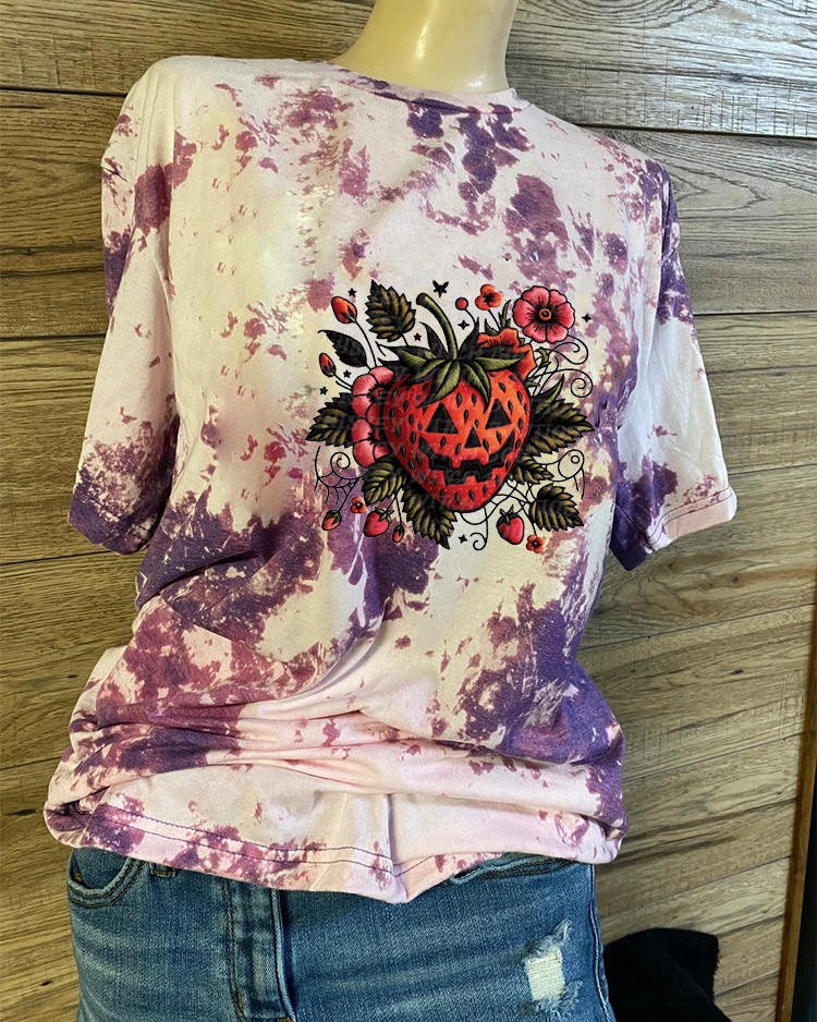 Spooky Strawberry Faux Skeleton Sweatshirt Hoodie For Halloween Gift Ideas