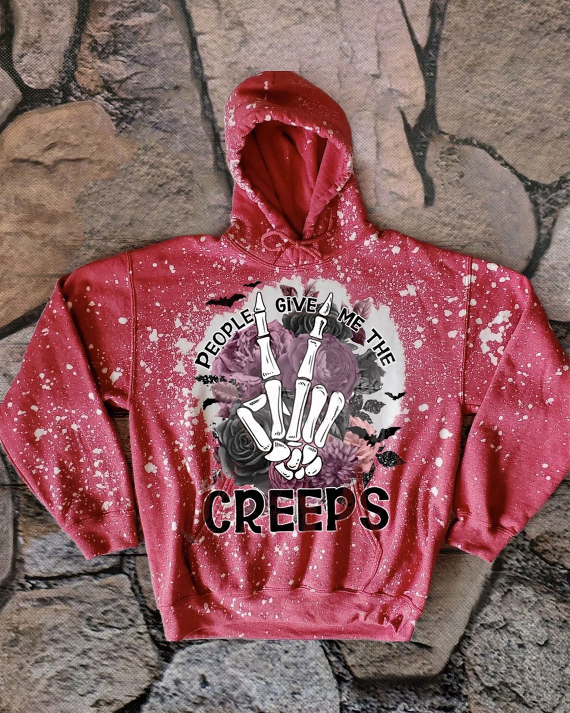 People Give Me The Creeps Vintage Sweatshirt Hoodie For Gift Ideas
