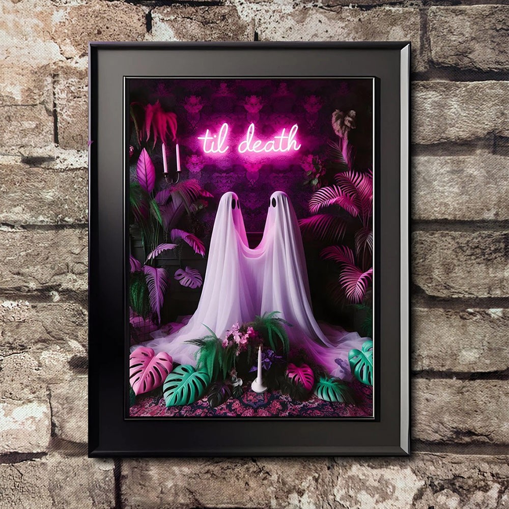 Halloween Gothic Vintage Home Decor Wall Art Poster