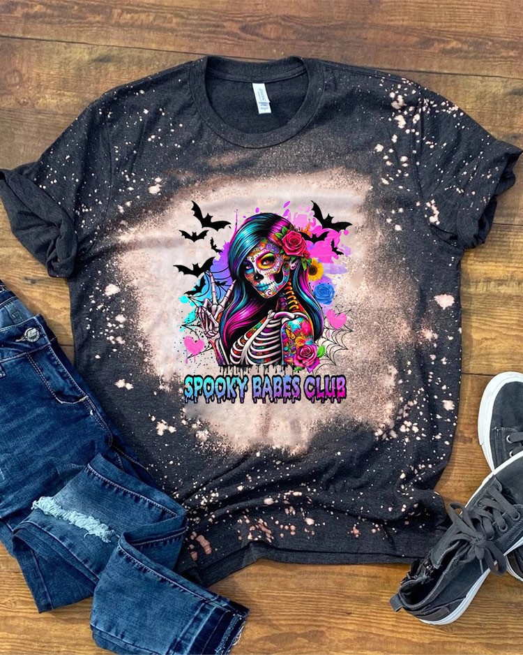 Spooky Babes Club Sweatshirt Hoodie For Gift Ideas