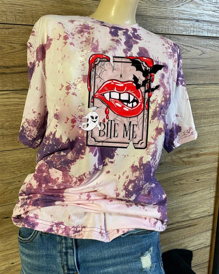Halloween Bite Me Tarot Sweatshirt Hoodie For Gift Ideas