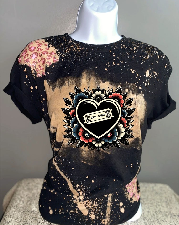 Show Ticket Tattoo Sweatshirt Hoodie For Halloween Gift Ideas