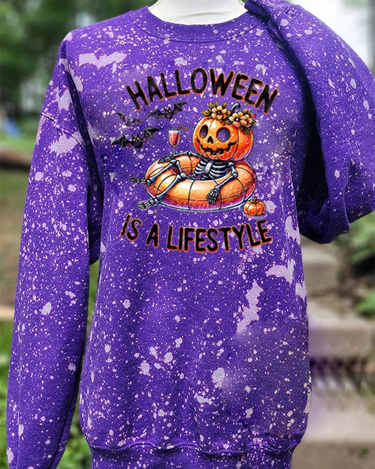 Halloween is A Lifestyle Witch Shirt Sweatshirt Hoodie For Gift Ideas
