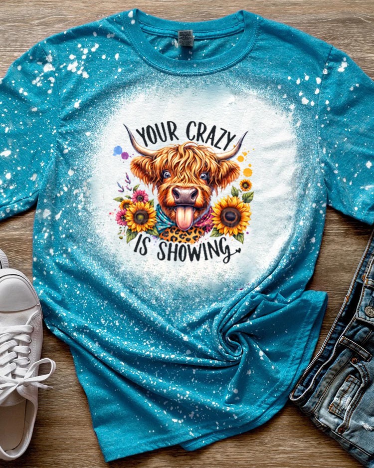 Your Crazy Is Showing Sweatshirt Hoodie For Halloween Gift Ideas