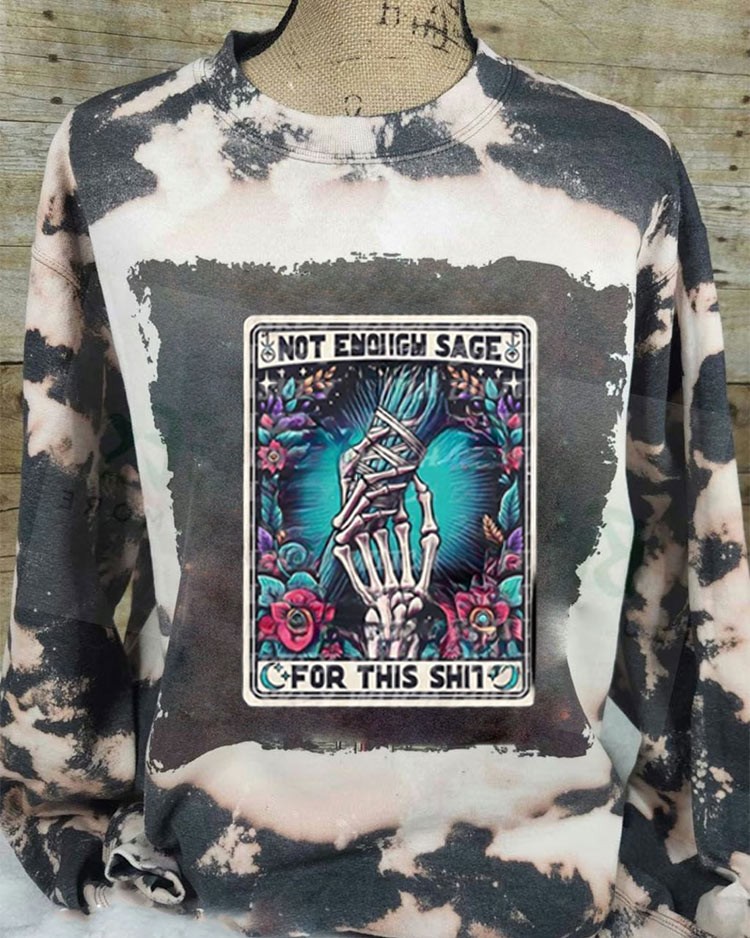 Funny Tarot Enough Sage Witch Sweatshirt Hoodie For Halloween Gift Ideas