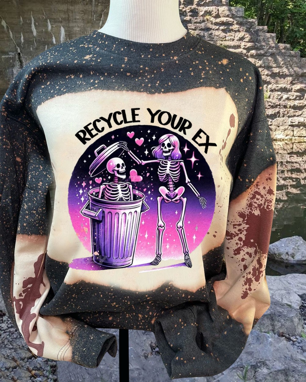 Recycle Your Ex Vintage Sweatshirt Hoodie For Gift Ideas