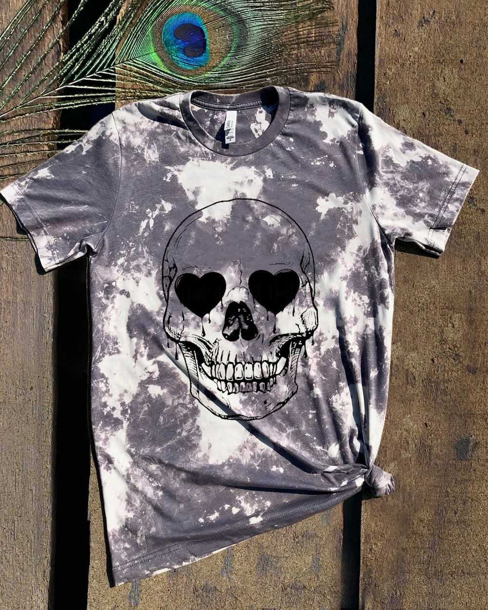 Halloween Skull and Hearts Vintage Sweatshirt Hoodie For Gift Ideas