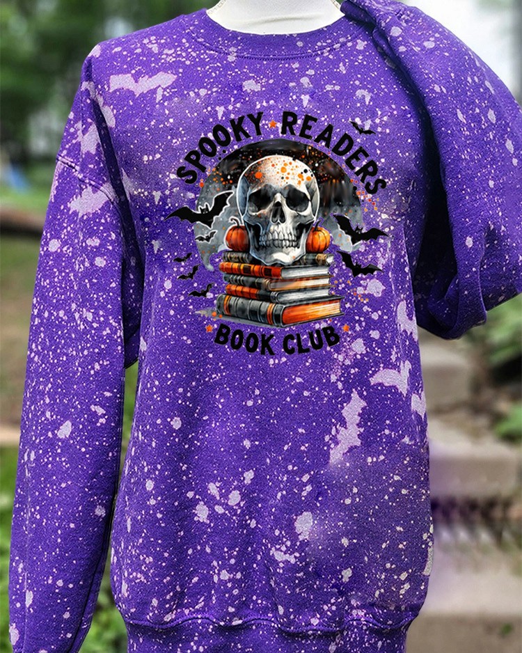 Spooky Readers Book Club Sweatshirt Hoodie For Gift Ideas