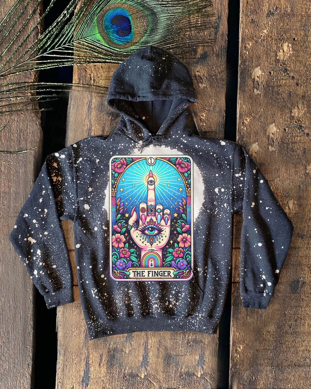Tarot The Finger Skeleton Sweatshirt Hoodie For Gift Ideas