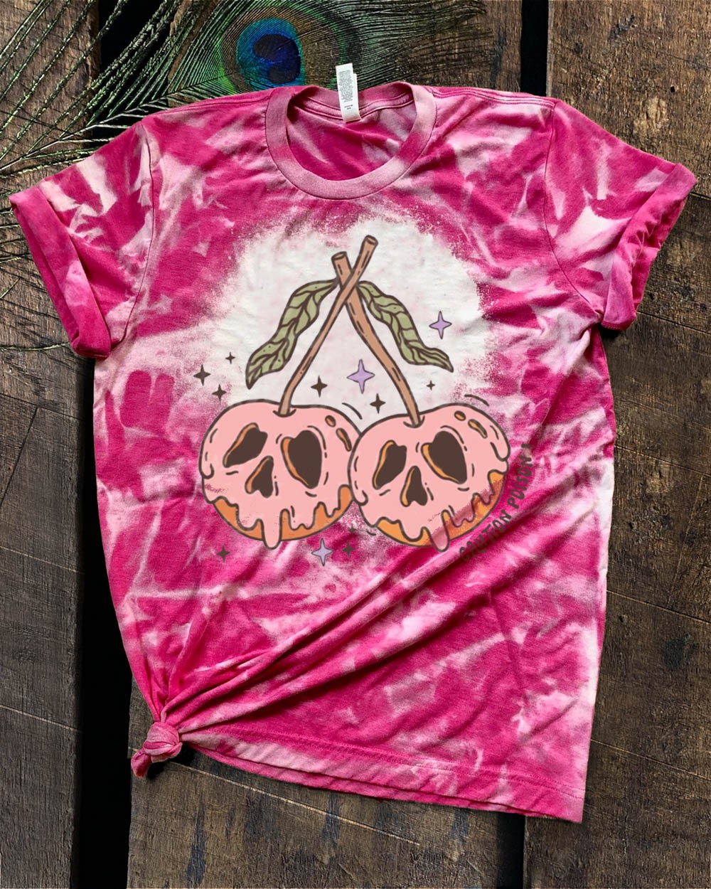 Halloween Cherry Skulls Caution Poison Sweatshirt Hoodie For Gift Ideas