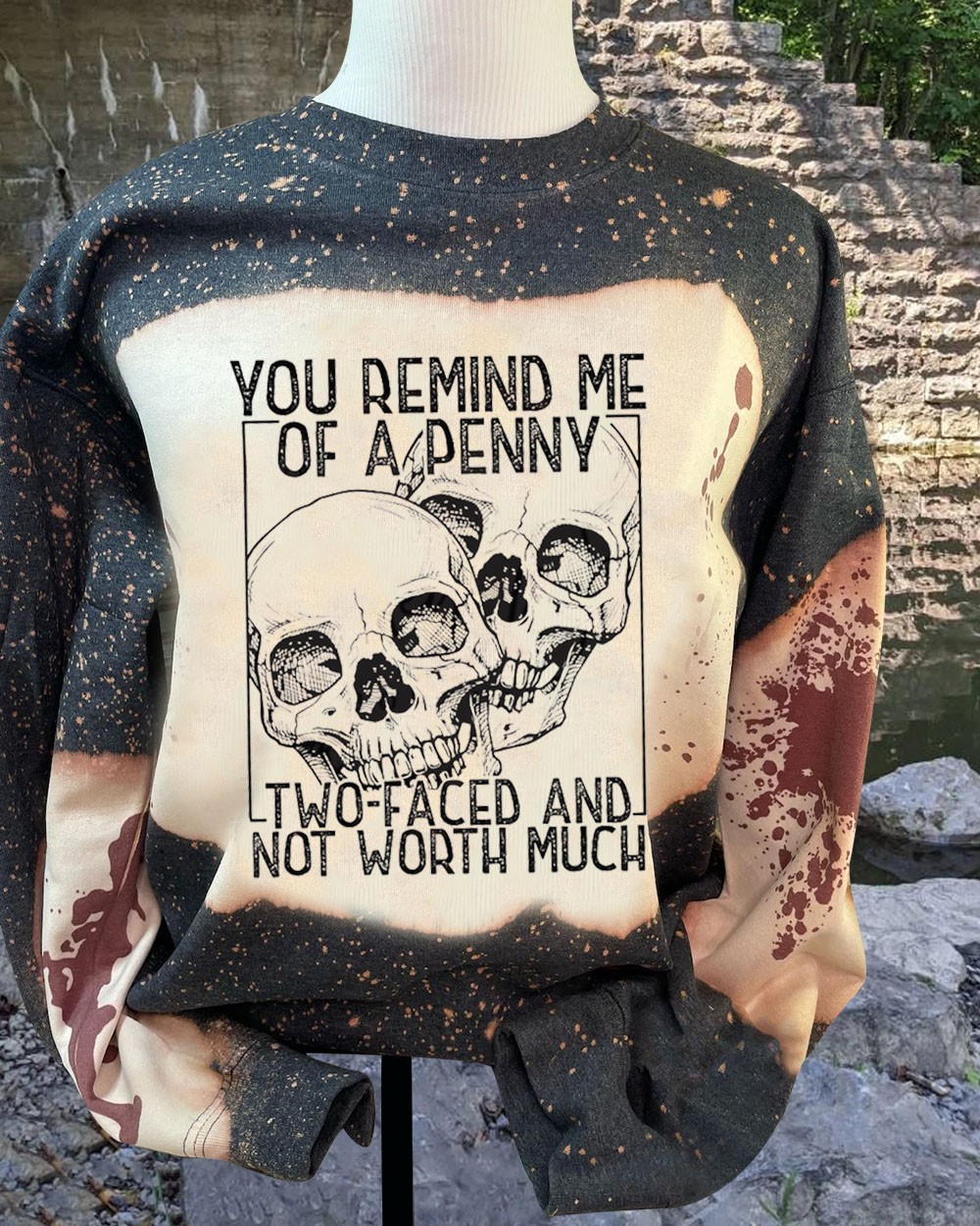 You Remind Me Of a Penny Two Faced And Not Worth Much Sweatshirt Hoodie For Halloween Gift Ideas