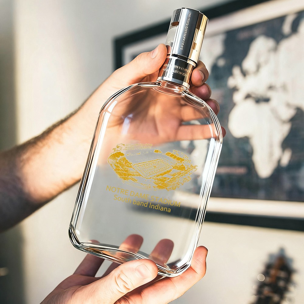 Notre Dame Stadium Whiskey Bottles Gifts For Sports Lovers Game Day Christmas Gift