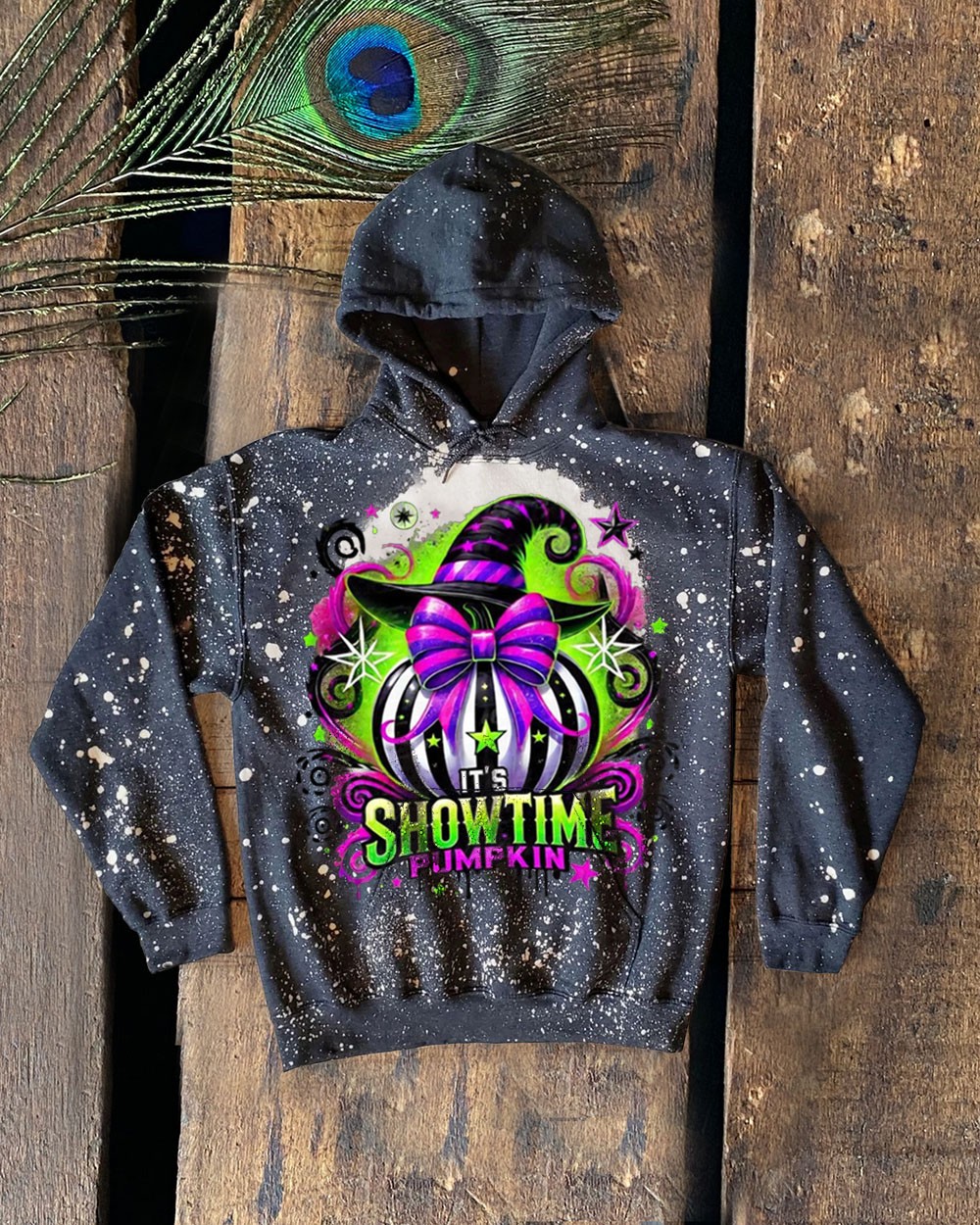 Halloween Showtime Pumpkin Vintage Shirt Sweatshirt Hoodie For Gift Ideas