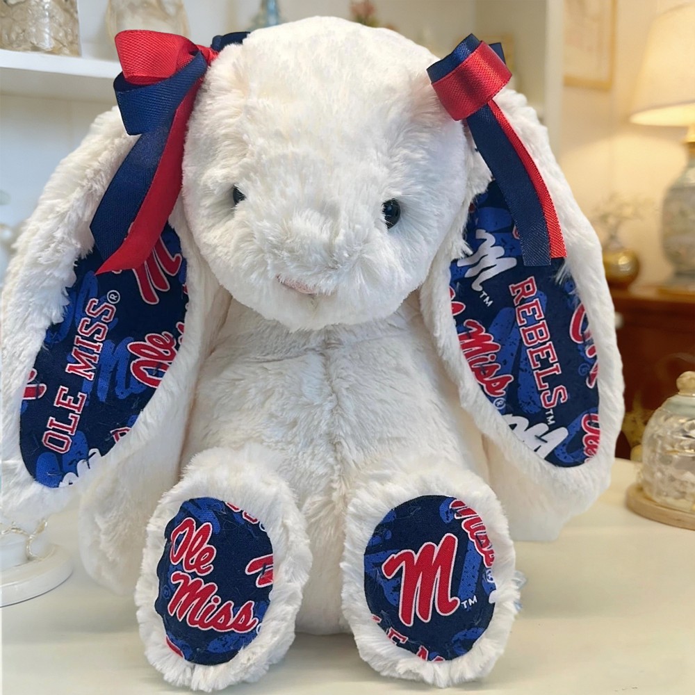 University of Mississippi (Ole Miss) Custom Collegiate Bunny Perfect Gift for Students Grads