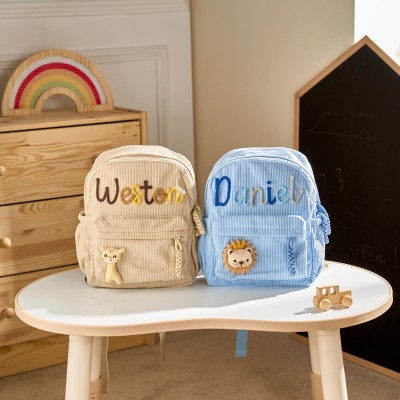 Personalized Toddler Backpack With Name Back to School Gift For Kids
